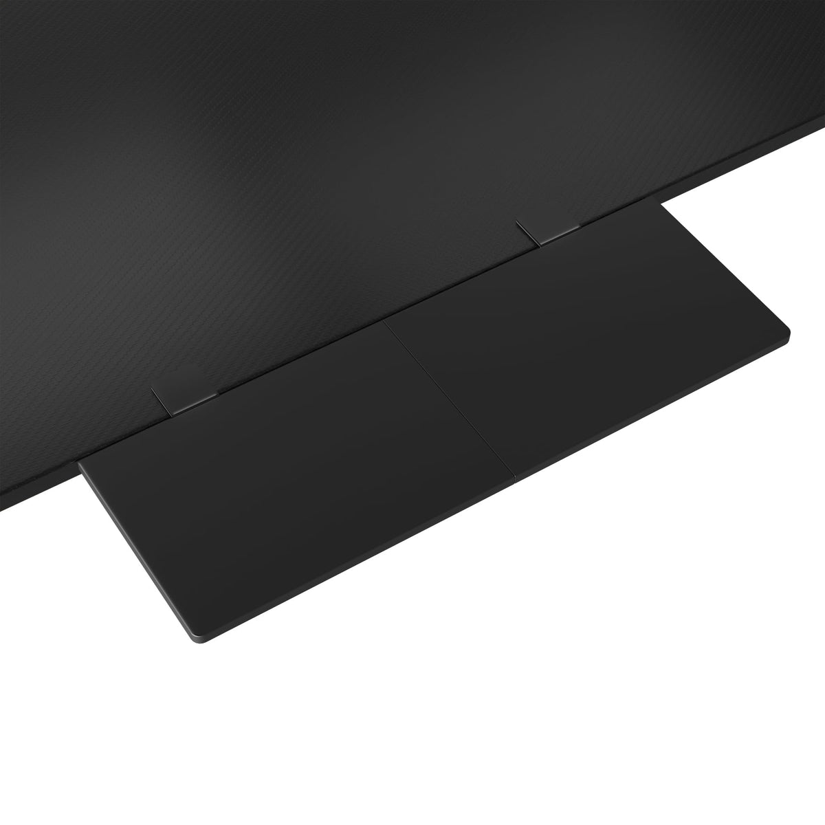 BONTEC Ergonomics Desk Extender Tray, 27.2 x 9.5 Inch, Black Carbon Fiber