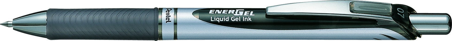 Pentel EnerGel 0.7 mm Xm Retractable Pen - Black/Red/Blue (Pack of 3), XBL77/3-ABC
