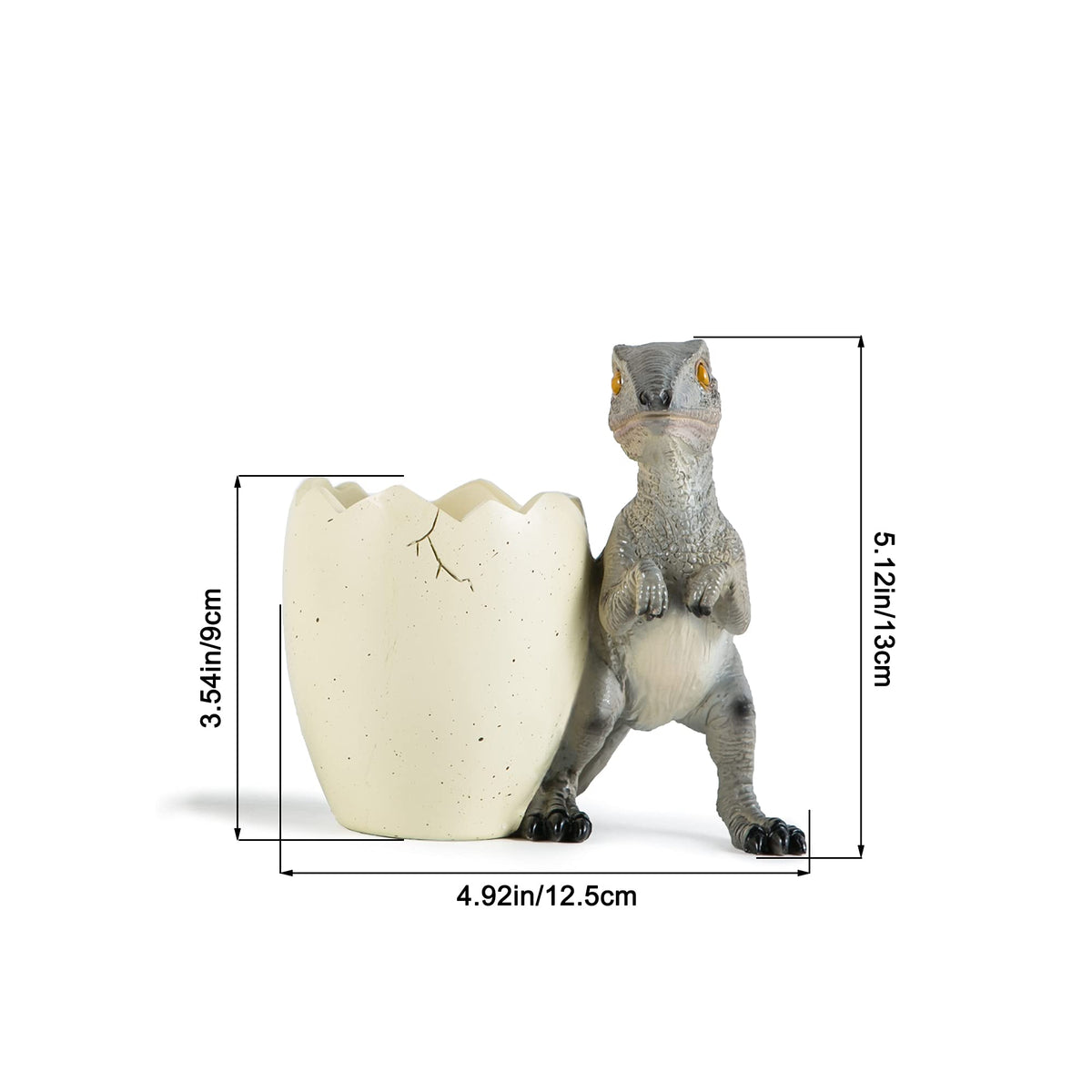 Banllis Dinosaur Pen Holder & Pencil Holder for Desk, Jurassic Park Decor