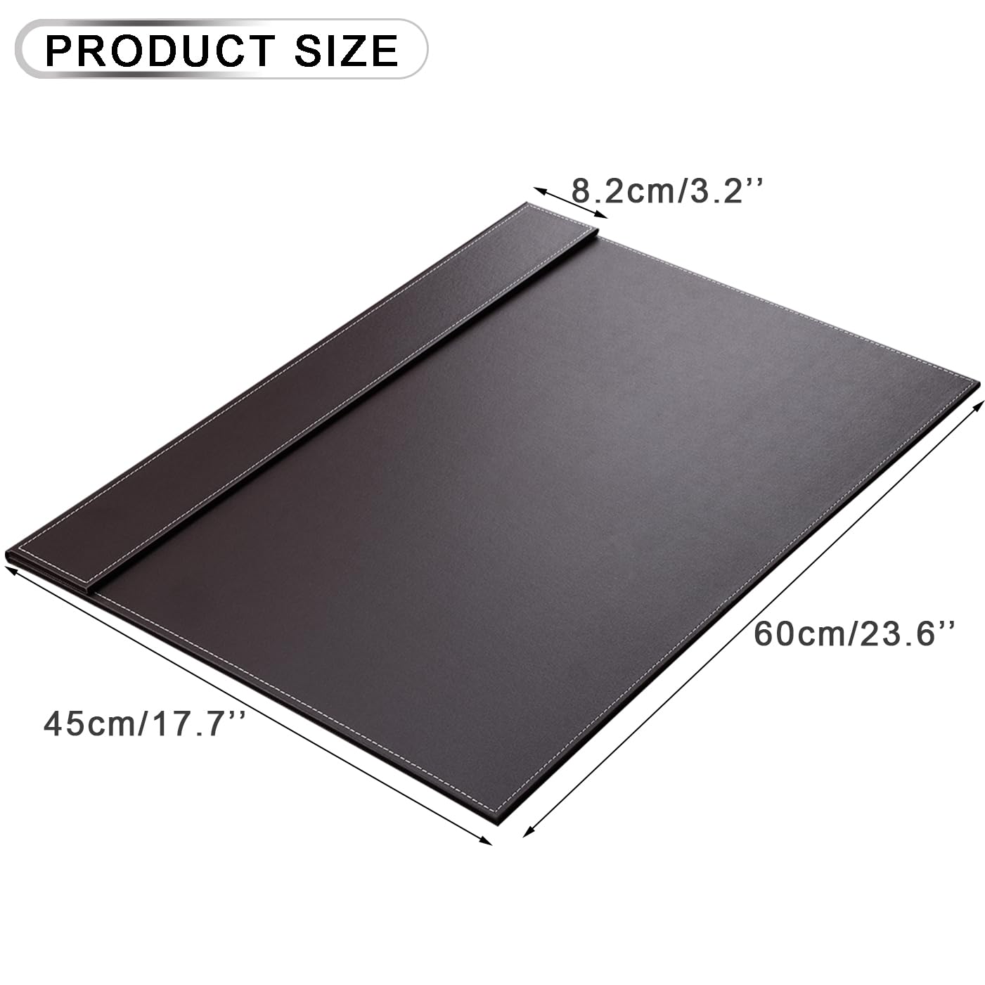 KINGFOM Ultra-Smooth PU Leather Desk Pad & Mat Office Desk Drawing & Writing Board A3/ A4 File