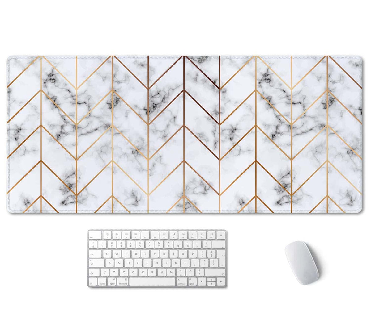 SSOIU Desk Mat,Large Mouse Pad 35.5" x 15.7" XXL Extended Gaming Mouse Pad Mat with Non-Slip Base
