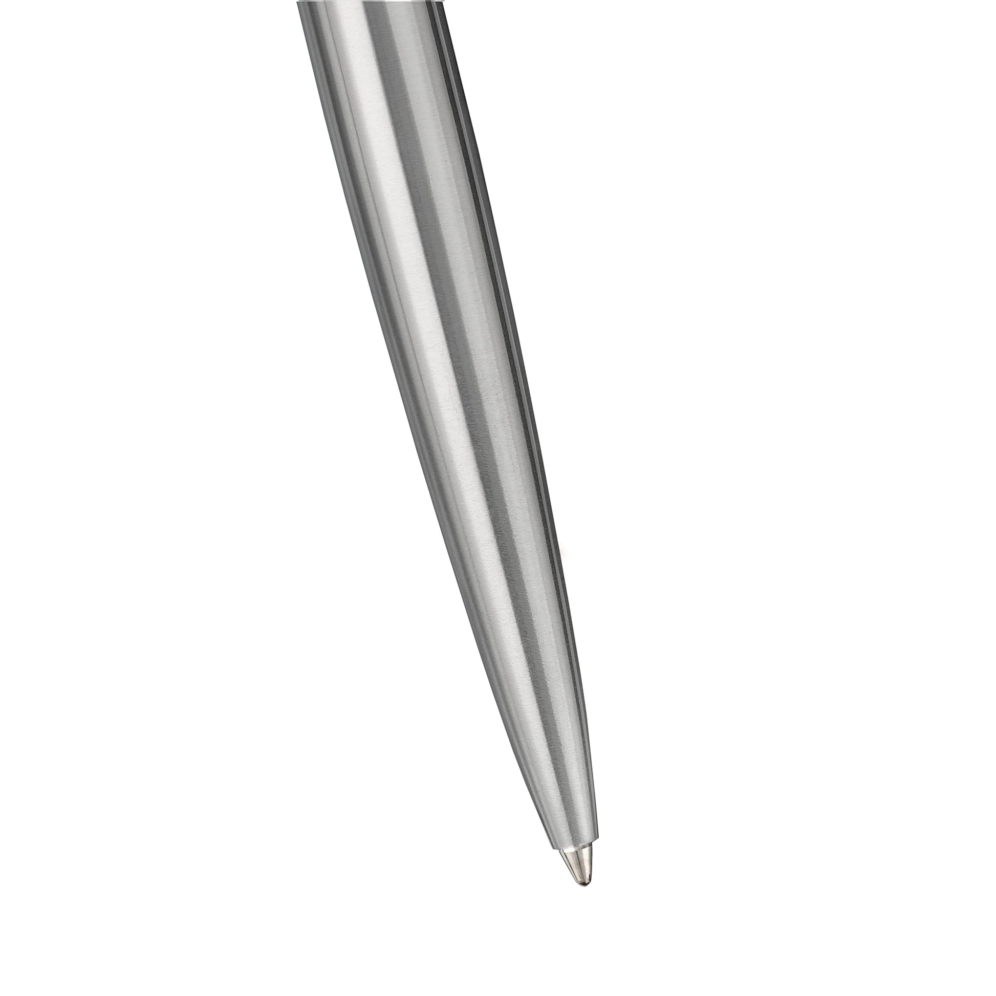 Parker Jotter XL Monochrome Collection, Stainless Steel, Medium Point, Ballpoint Pen with Blue Ink