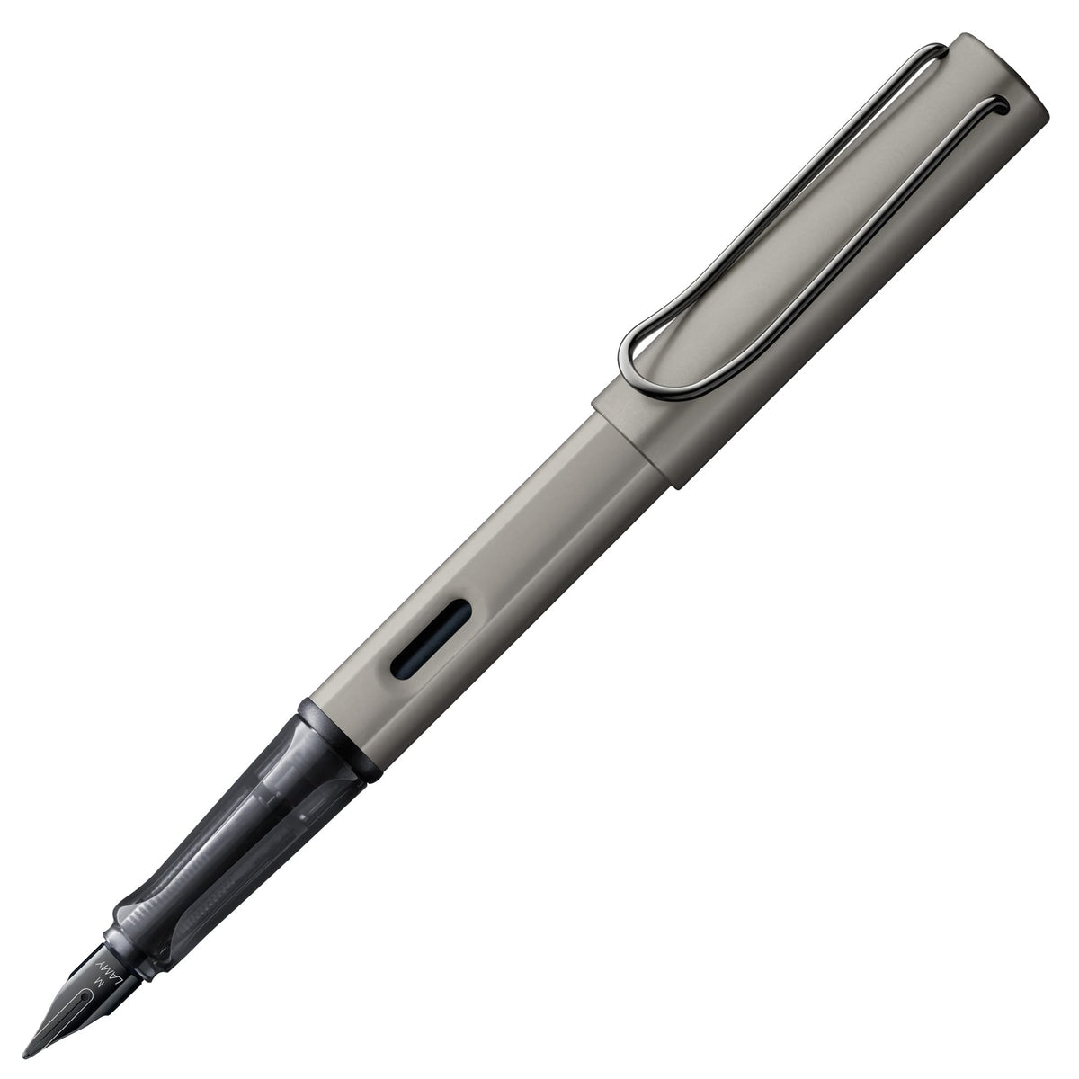 LAMY Lx fountain pen - PVD-coated nib & ergonomic grip - steel nib in size M - lightweight aluminum