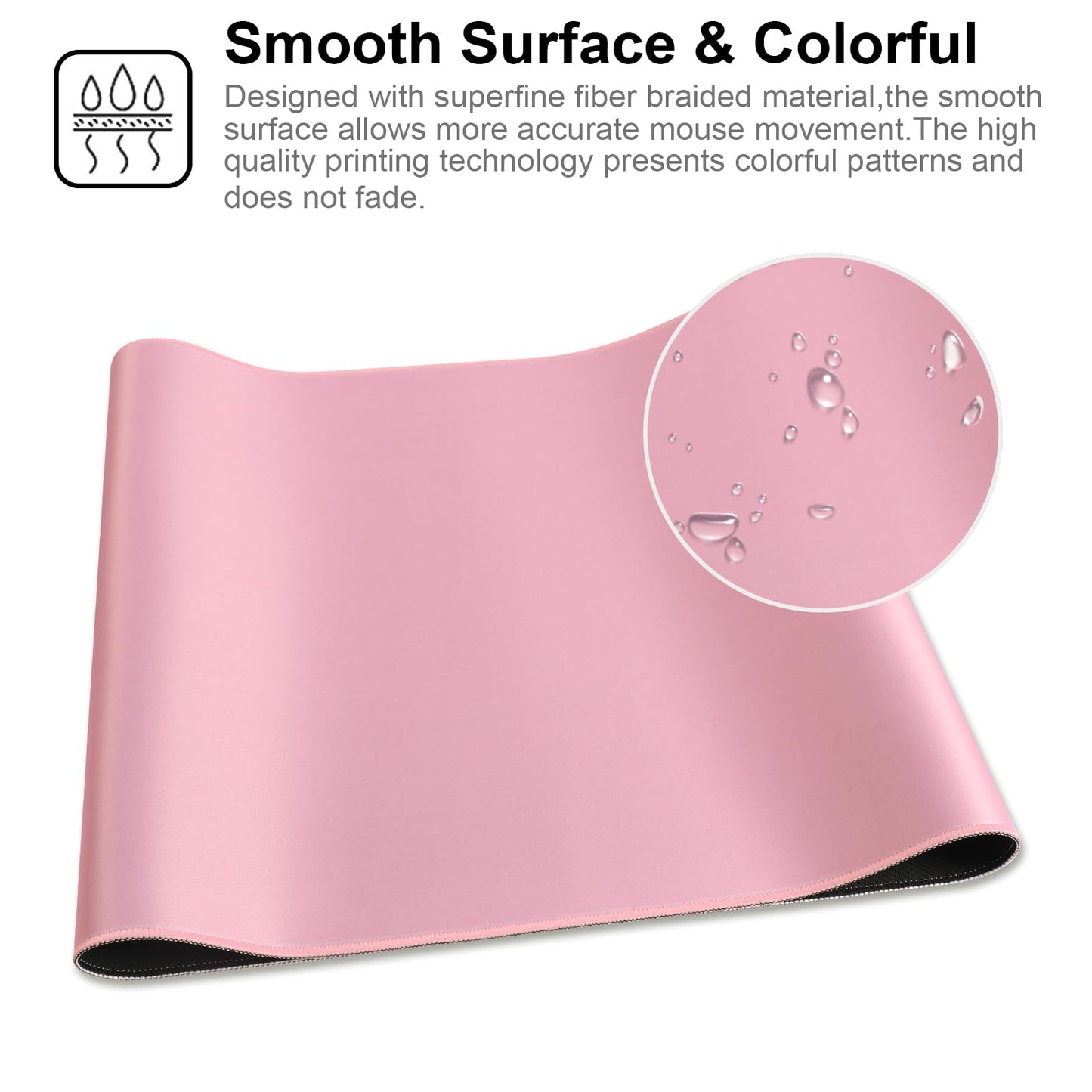 Cmhoo XXL Gaming Mouse Pad 35.4x15.7 Professional Large Mouse Pad & Computer Game Mouse Mat-90x40