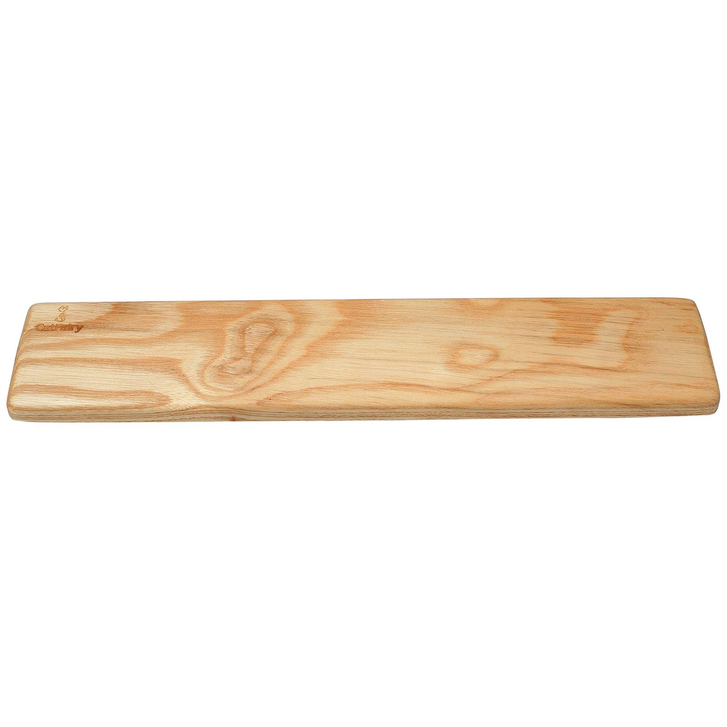 Wooden Keyboard Wrist Rest and Mouse Pad - Solid Wood Palm Guard for Keyboard and Mouse - Ash Wood