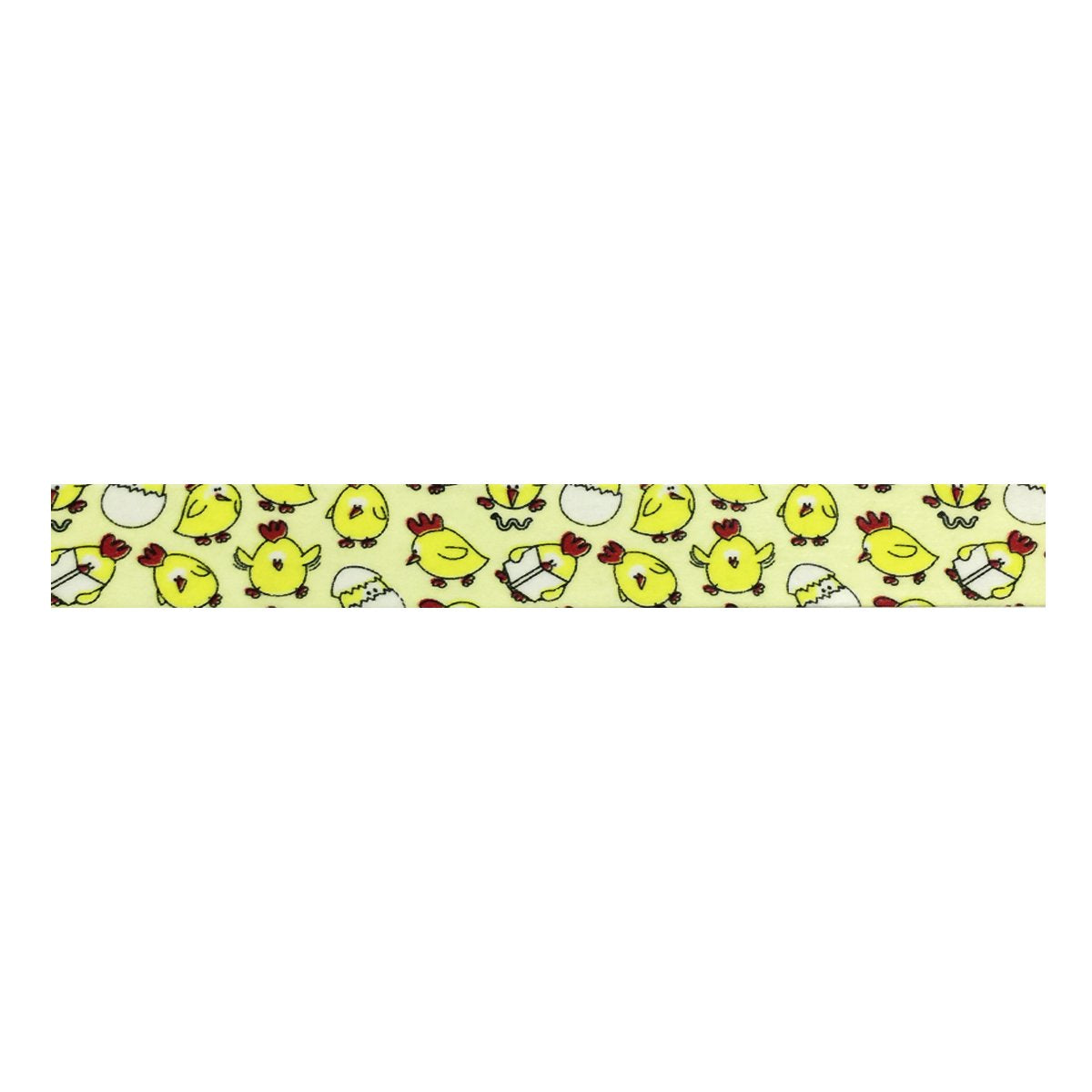 Wrapables Colorful Patterns Washi Masking Tape, Chicken and Egg