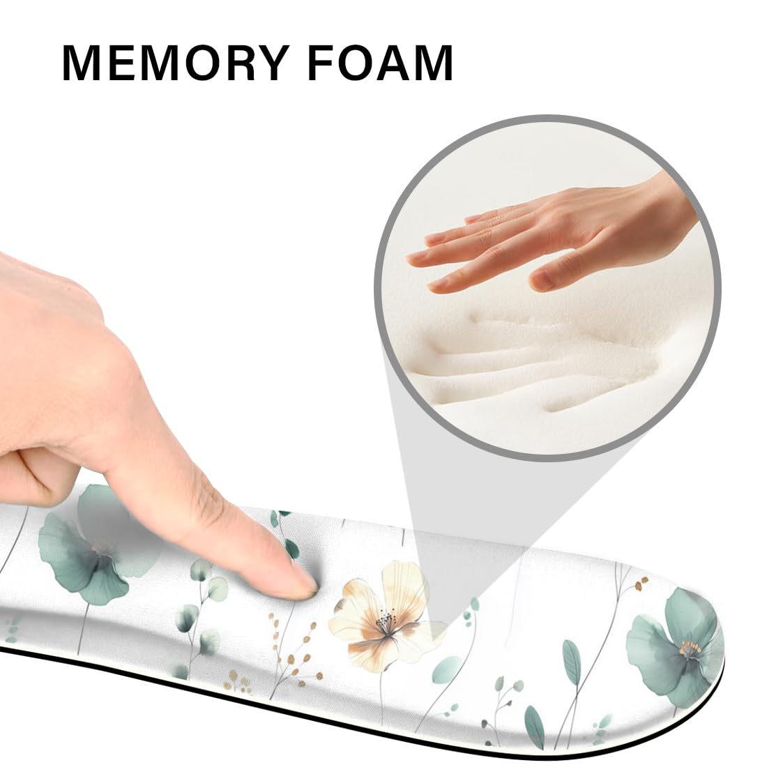 Desk Pad and Keyboard Wrist Rest, Large Mouse Pad + Keyboard Pad+Mouse Wrist Support, Non-Slip Desk