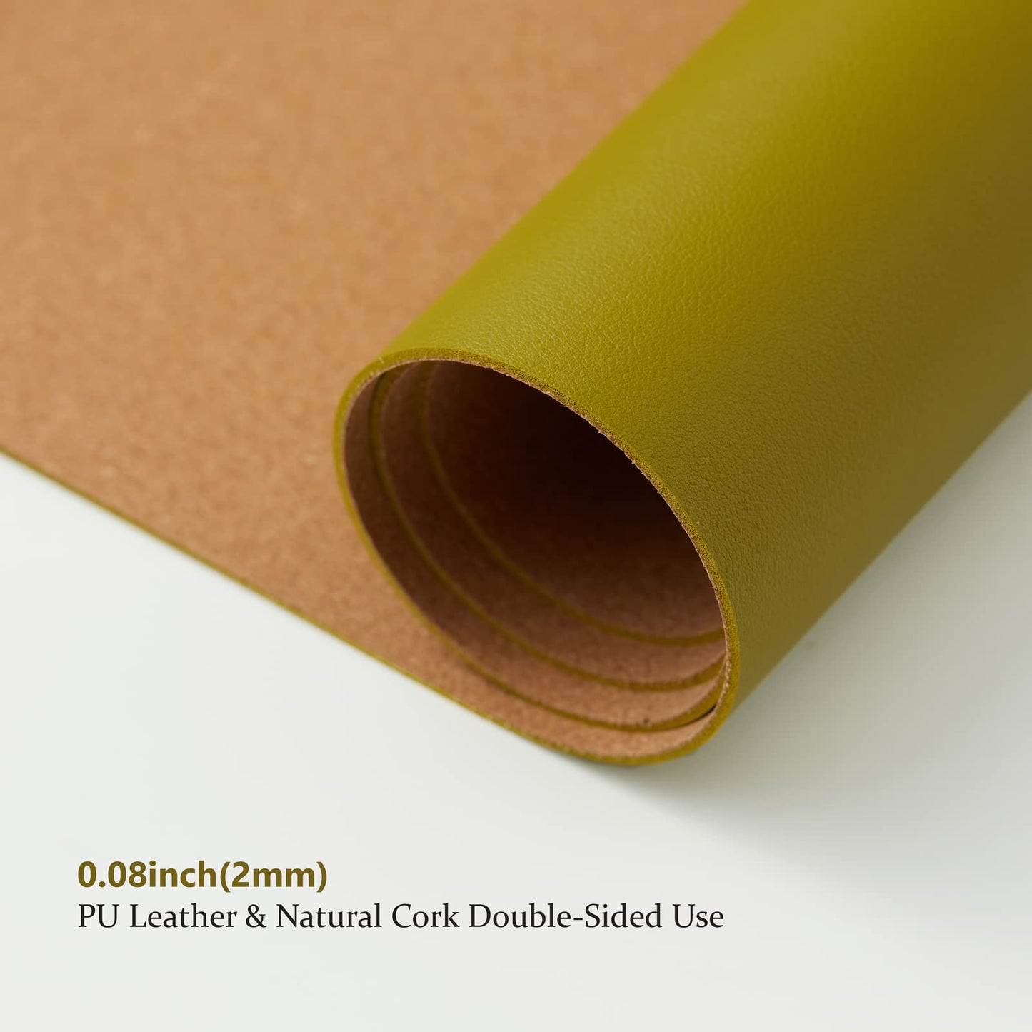 Cork Desk Mat - Dual-Sided Desk Pad for Office and Home - Desk Organization and Accessories - Ideal