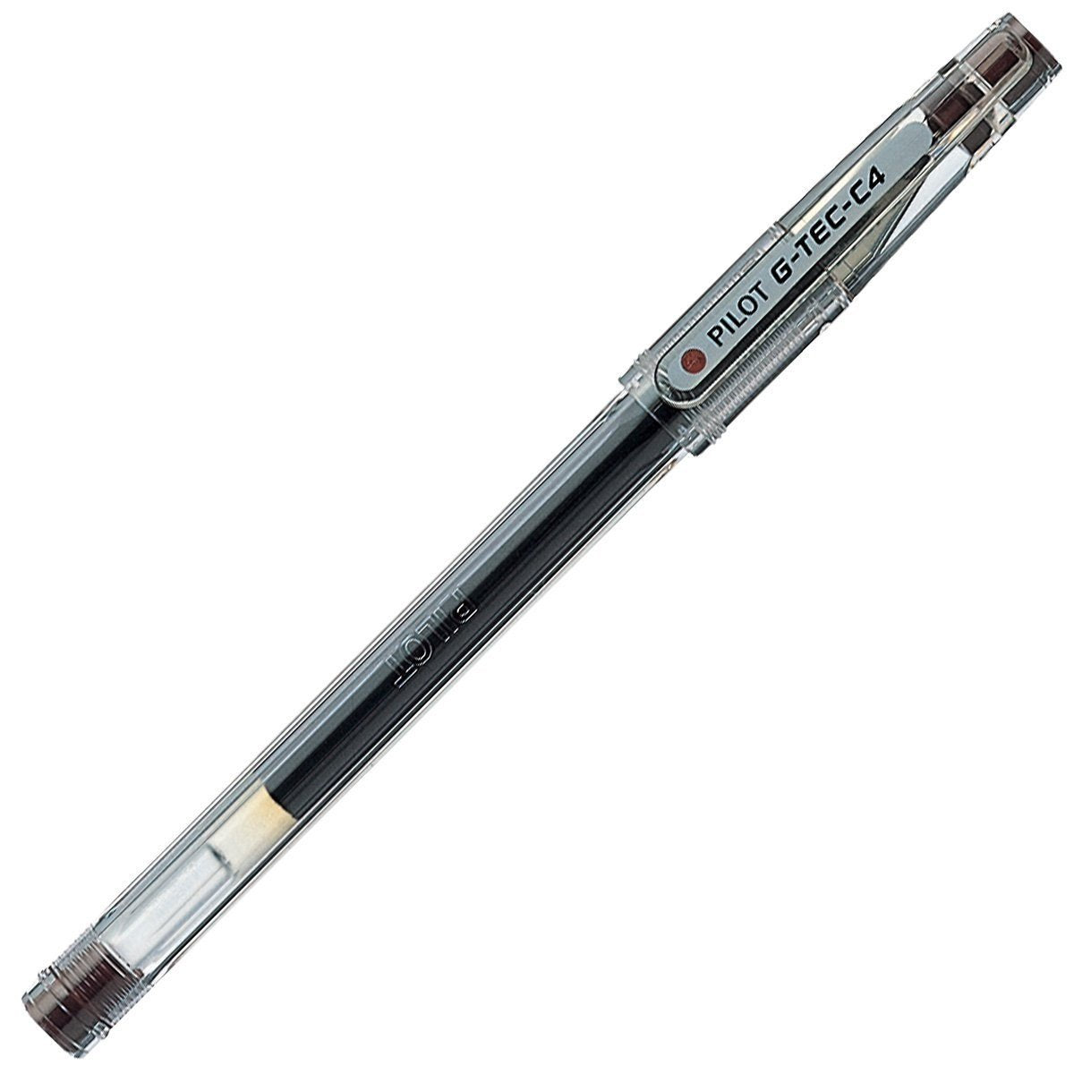 Pilot G - Tec C4 Gel Microtip Rollerball 0.4 mm - Brown (Pack of 12)