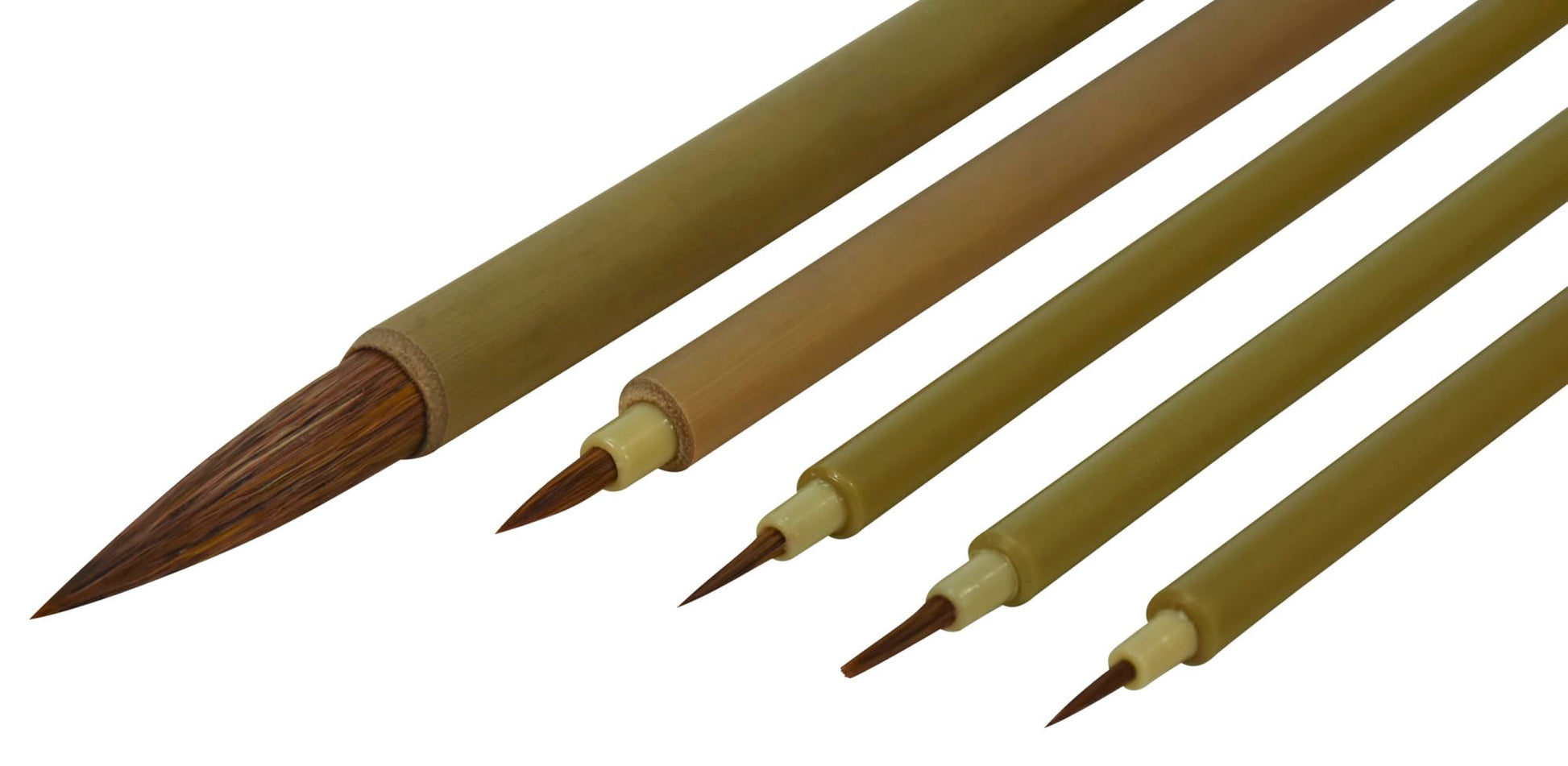 School Specialty Oriental Decorative Brush Set, Assorted Sizes, Set of 9 - 461000