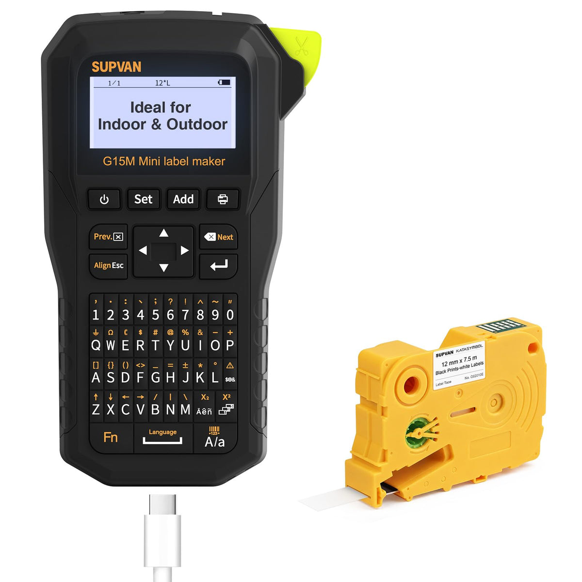 SUPVAN G15M Mini Portable Label Maker