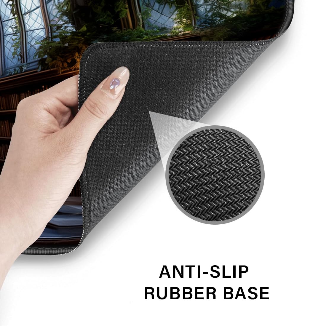 Desk Pad and Keyboard Wrist Rest, Large Mouse Pad + Keyboard Pad+Mouse Wrist Support, Non-Slip Desk