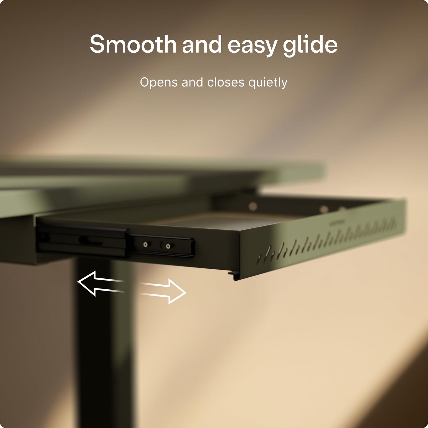 Desktronic Under Desk Drawer — Hidden Under-Desk Storage Organizer, Easy Install, Large Capacity
