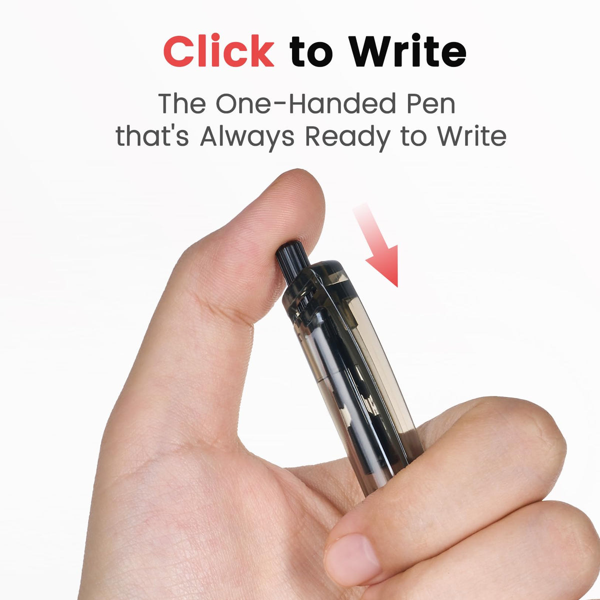 Sooez 100 Pack Bulk Pens Ballpoint, Smooth Writing Pens with Soft Grip