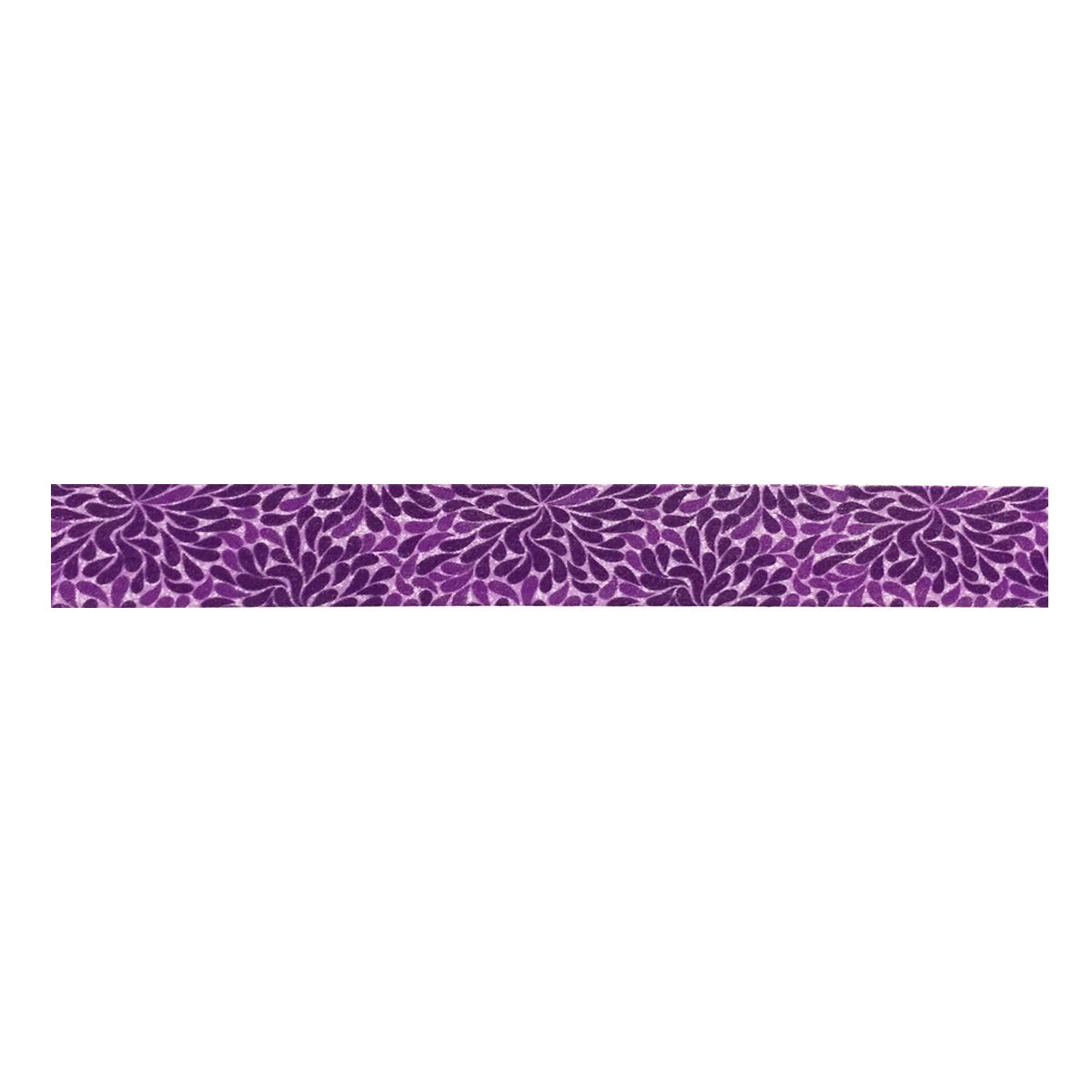 Wrapables Colorful Patterns Washi Masking Tape, Purple Bloom