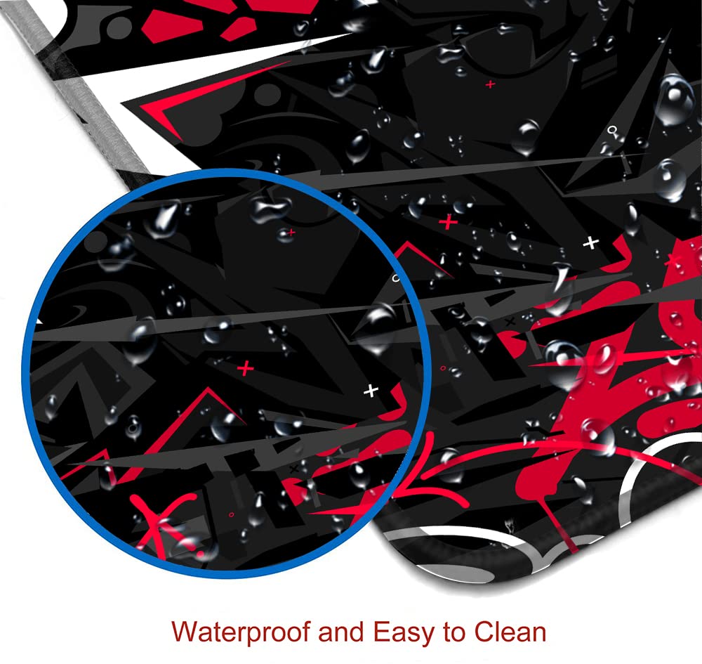 SANWUMIAN Mouse Pad Gaming, Large XXL Mouse Pads, Non-Slip Rubber Base Mousepad, Keyboard Mouse Mat