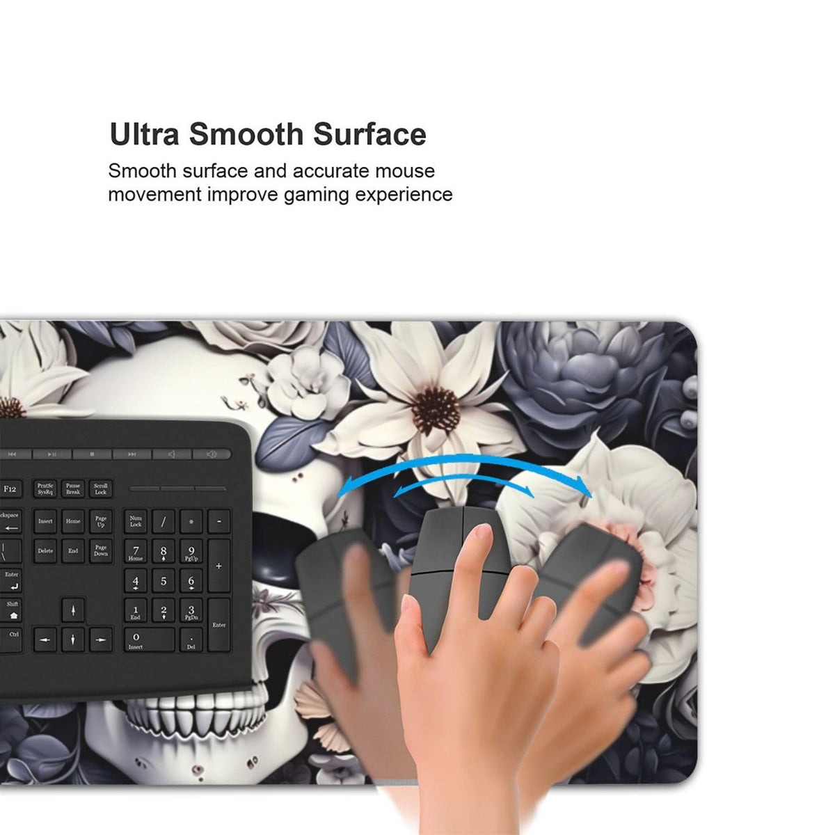 35.4 x 15.7 in, Waterproof XXL Large Mouse Pad for Desk, Extended Keyboard Mouse Mat for Computer