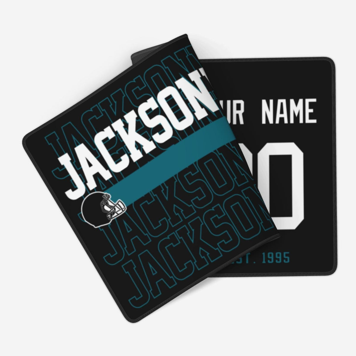 ANTKING Jacksonville Mouse Pad Custom Name and Number Desk Pad for Men Women Youth Gifts