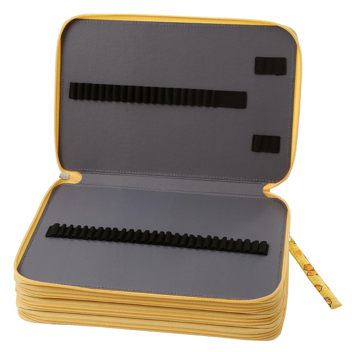 Lbxgap 216 Slots Pencil Case Organizer w/Removal Handle Strap