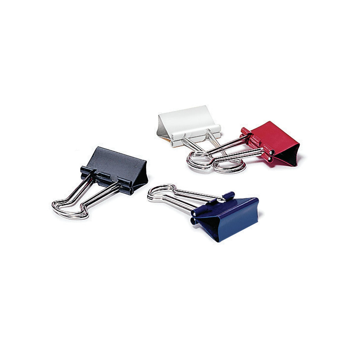 ACCO Binder Clips, Assorted Sizes, Assorted Colors, 30 Clips / Tub (A7071130)