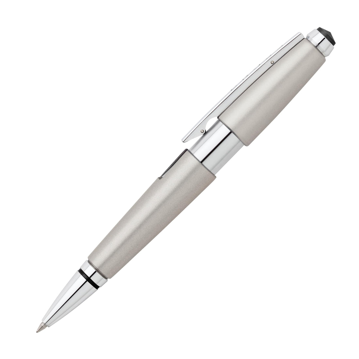 Cross Edge Sonic Titanium Gel Rollerball Pen, Medium Point, Black Ink