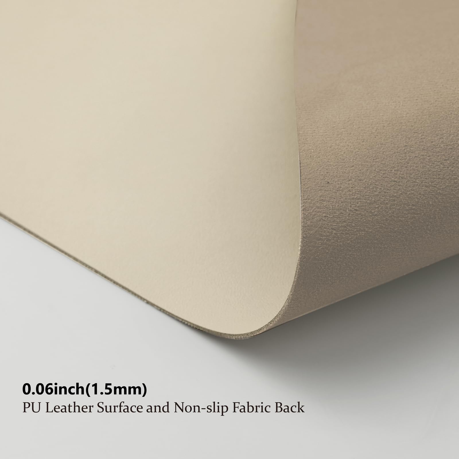 Large Desk Mat - 47.2"x 17" Non-Slip PU Desk Pad for Office and Home - Ideal for Large Mouse Pad