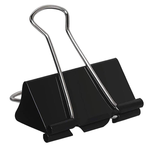 Extra Large Binder Clips 2 Inch (48 Pack), Black