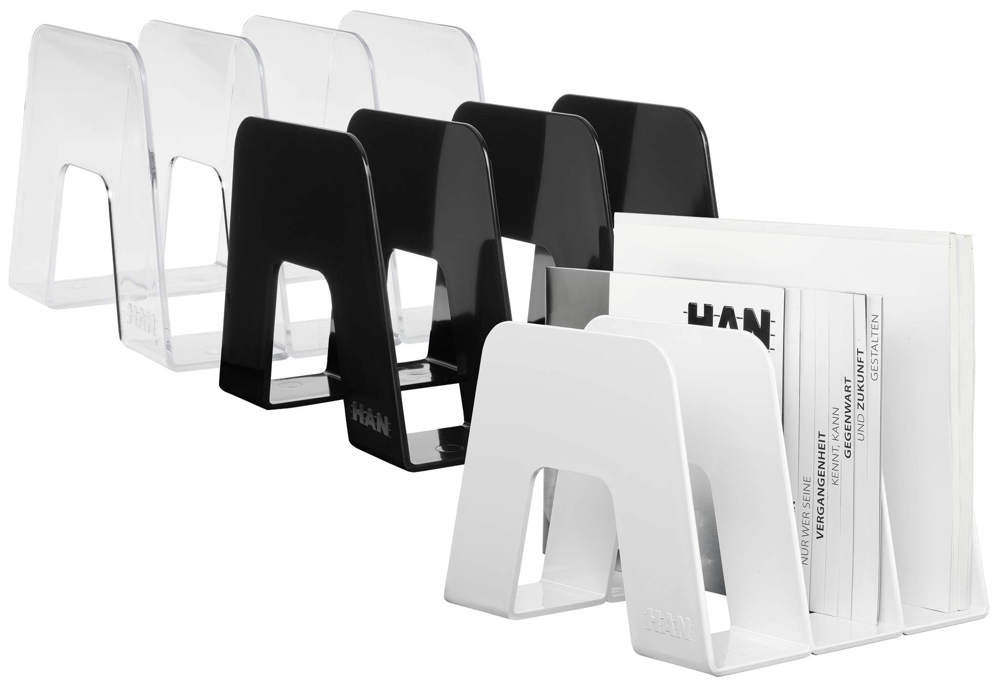 HAN 16200-12, Catalogue Rack SORTER. Stylish Design icon in high-Gloss White