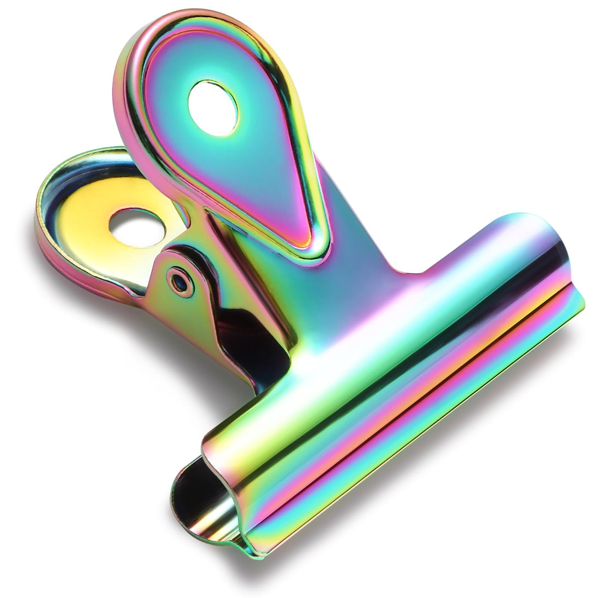 SIAMESE Bulldog Clips, 8 Pcs Binder Clips for Office & Kitchen, Multi-Purpose Binder and Food Bag