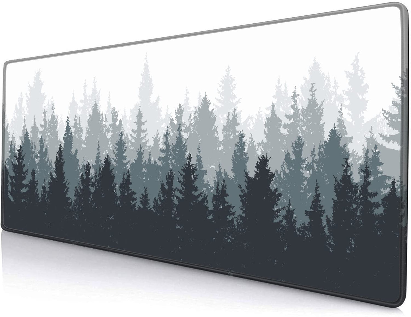 SANWUMIAN Gaming Mouse Pad Large, Keyboard Mouse Mat Desk Pad, Non-Slip Rubber Base with Stitched
