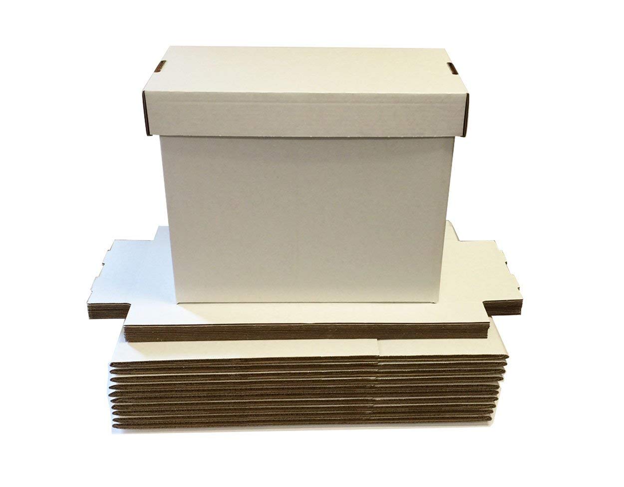 Max Protection Comic Book Storage Short Boxes - 6-Pack