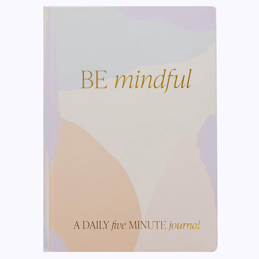 Sweet Water Decor Be Mindful 5 Minute Journal - Daily Gratitude Prompted Journal for Women, 184