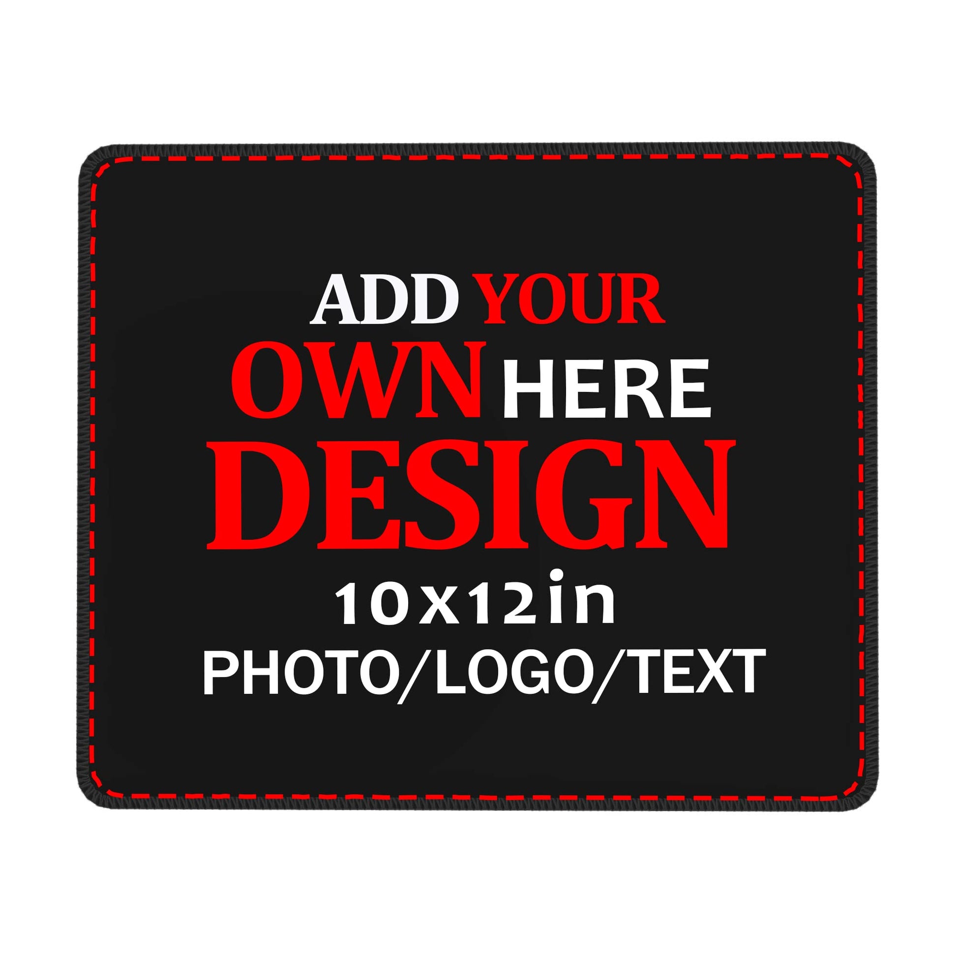 Custom Mouse Pad Personalized Add Your Own Photo Picture Text Mouse Mat with Anti-Slip Rubber Base