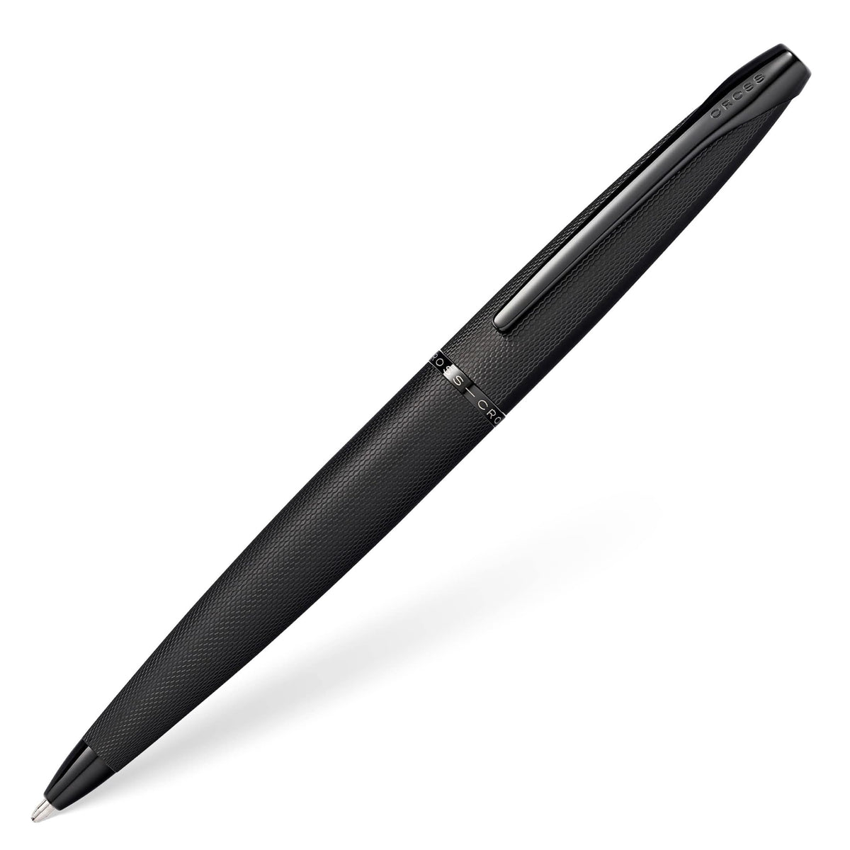 Cross ATX Brushed Black Ballpoint Pen, Medium Point, Black Ink