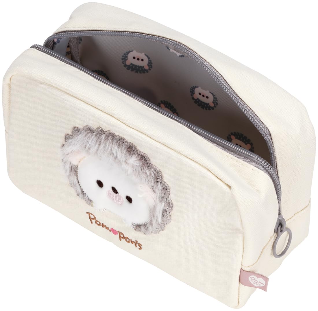 Skater ZPC1-A Pencil Case Pompon's Hedgehog