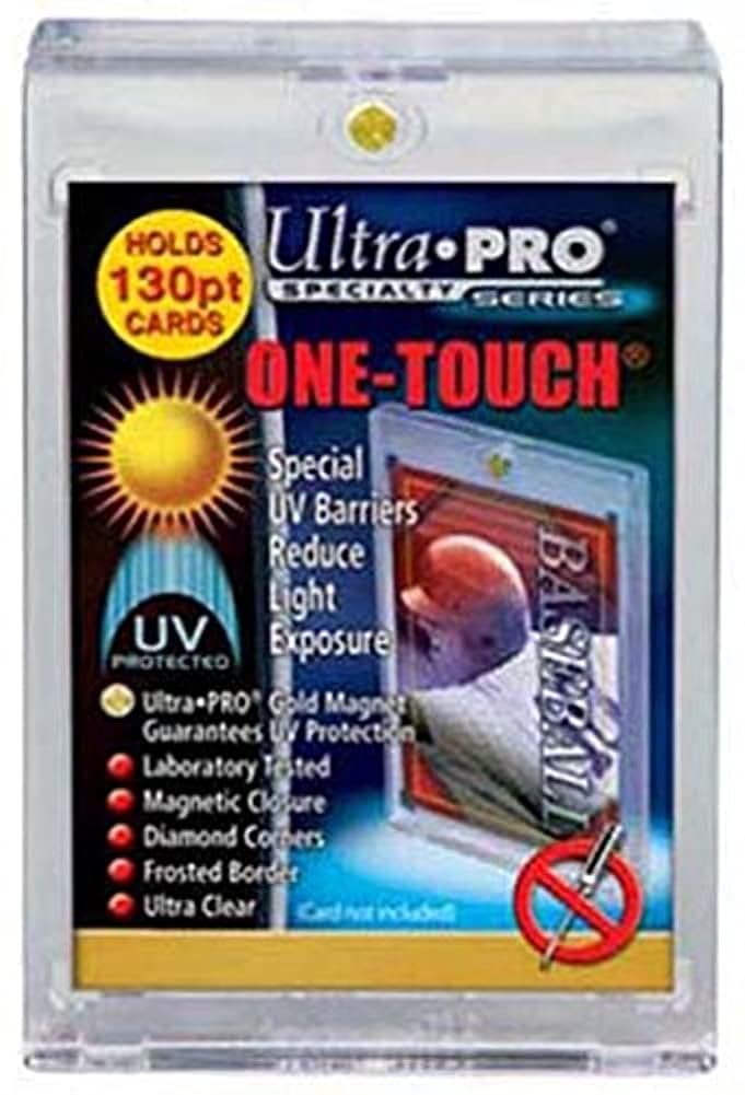 10 Ultra Pro 130pt Magnetic One Touch Card Holders (10 Total) 81721 - Fits Cards Up To 130 Point in