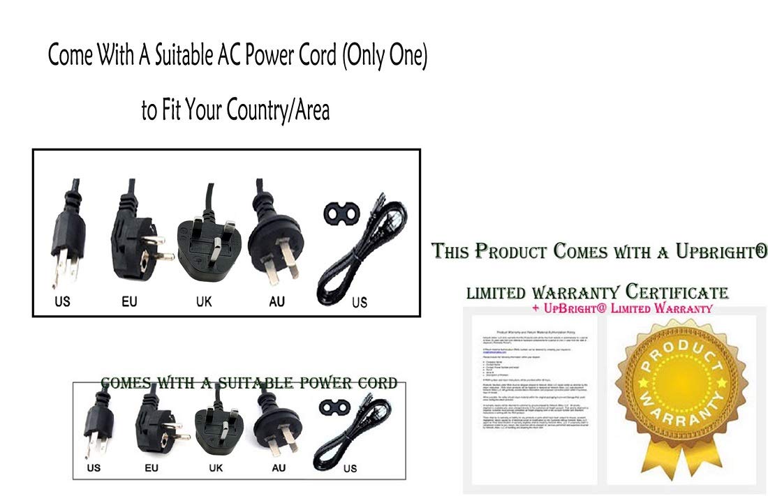 Original EPS 12V UL AC/DC Adapter Compatible with Korg KA320 Krome 61 88 73 88 Key Keyboard