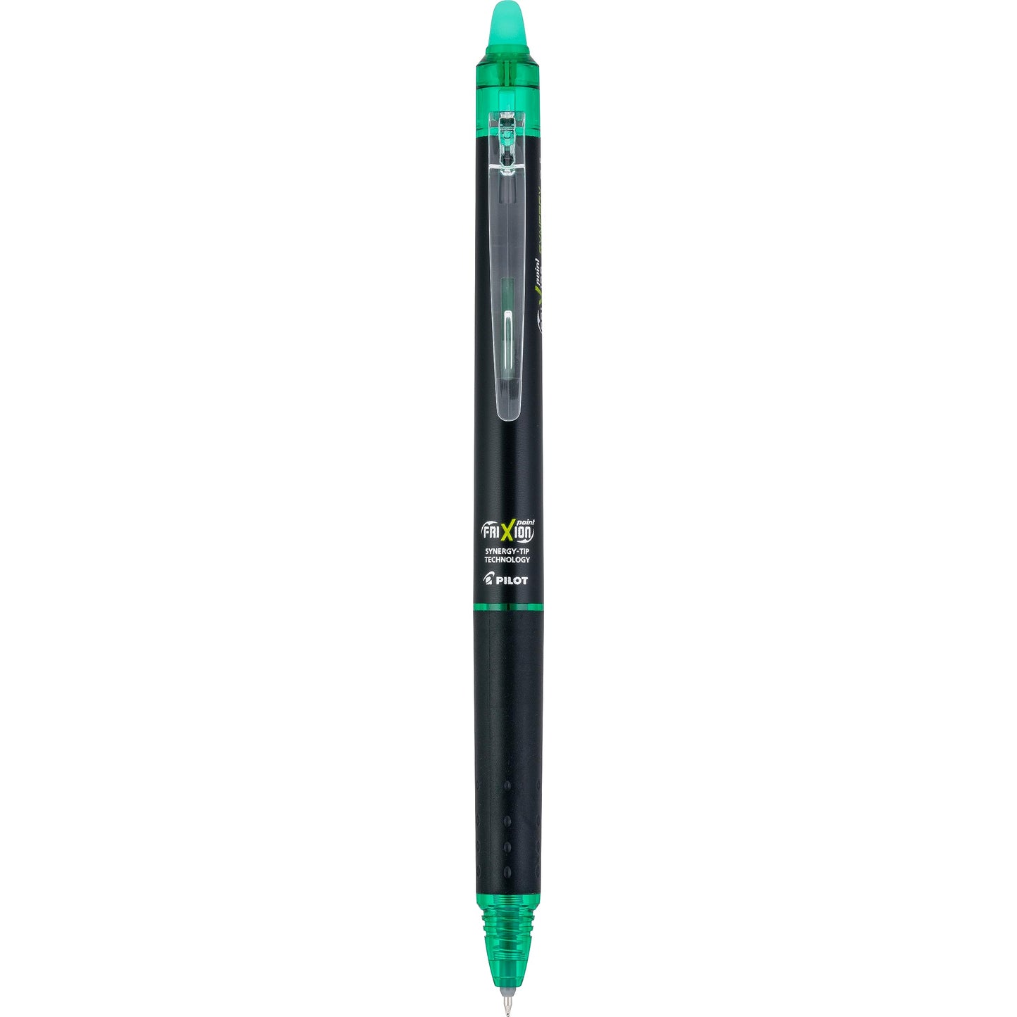 Pilot FriXion Synergy Clicker Erasable Gel Ink Pens, 0.5mm, Green, 12-Pack