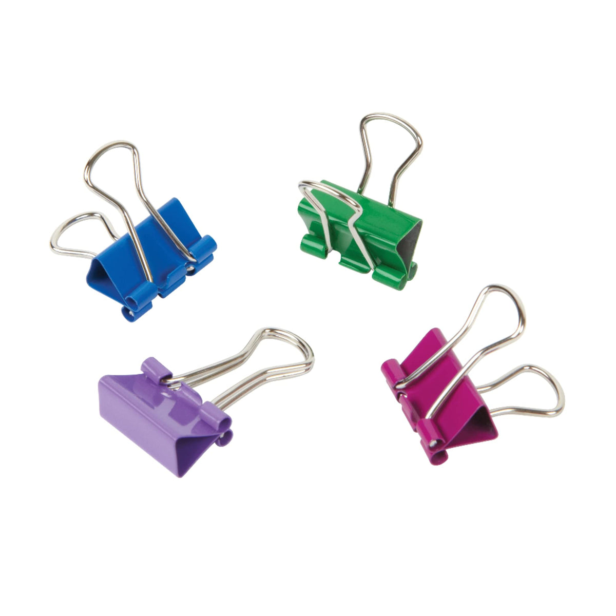Office Depot® Brand Binder Clip Combo Pack, Assorted Sizes, Assorted Colors, Pack of 200
