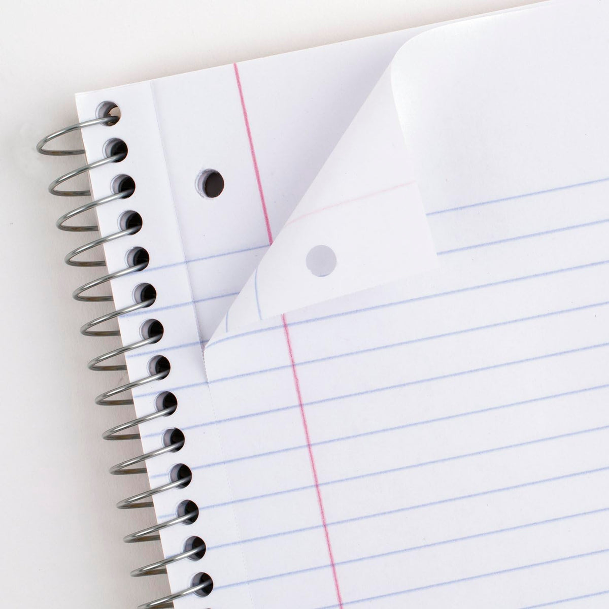 Mead Spiral Notebook, 6 Pack, 1 Subject, College Ruled Paper, 7-1/2" x 10-1/2", 70 Sheets per