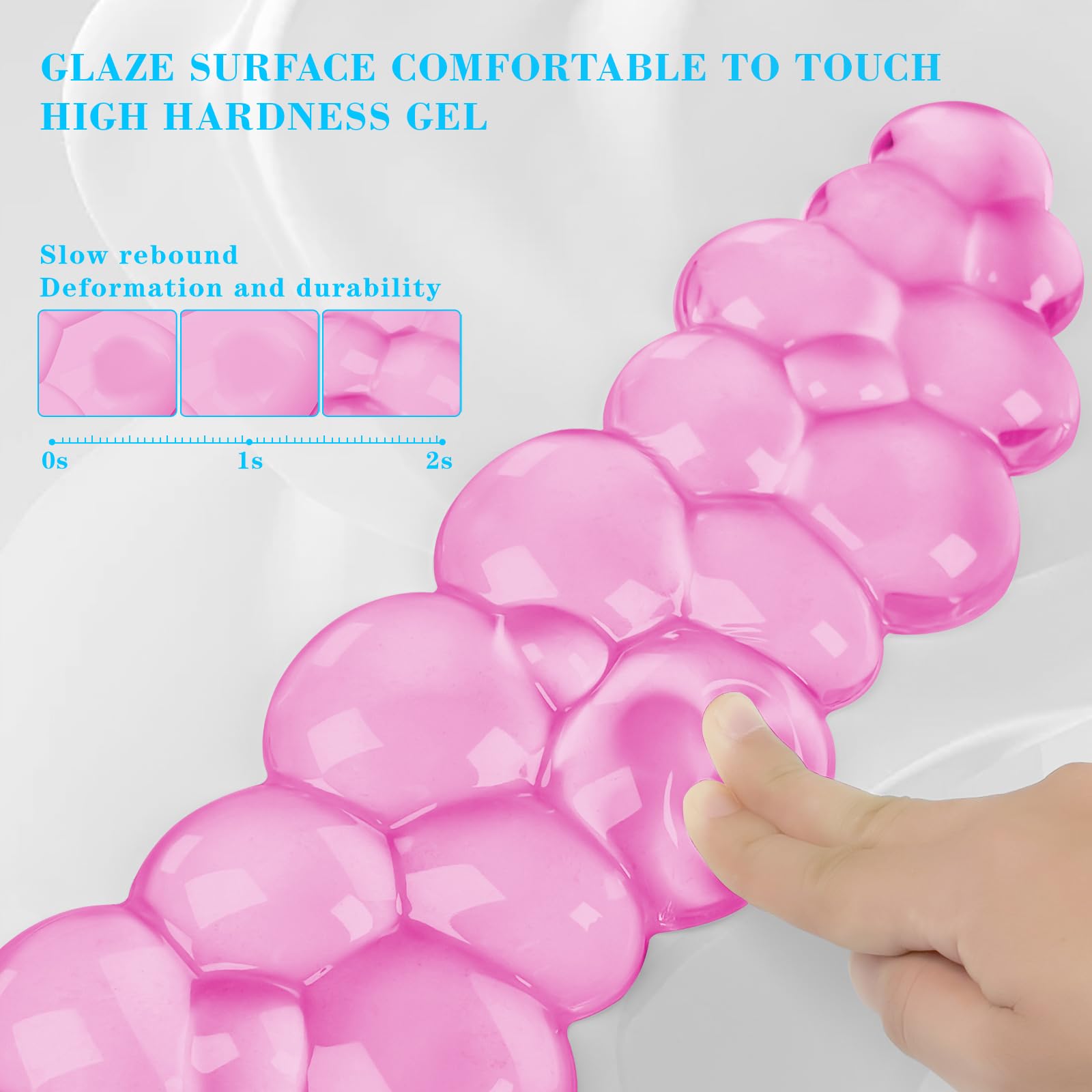 Gel Cloud Keyboard Wrist Rest, Cute Wrist Support and Arm Support Keyboard Rest for Keyboard Typing