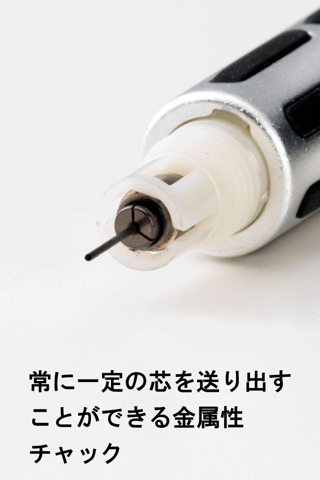 Pentel XPG1003CSA Graph 1000CS Mechanical Pencil, 0.01 inches (0.3 mm), Black Shaft