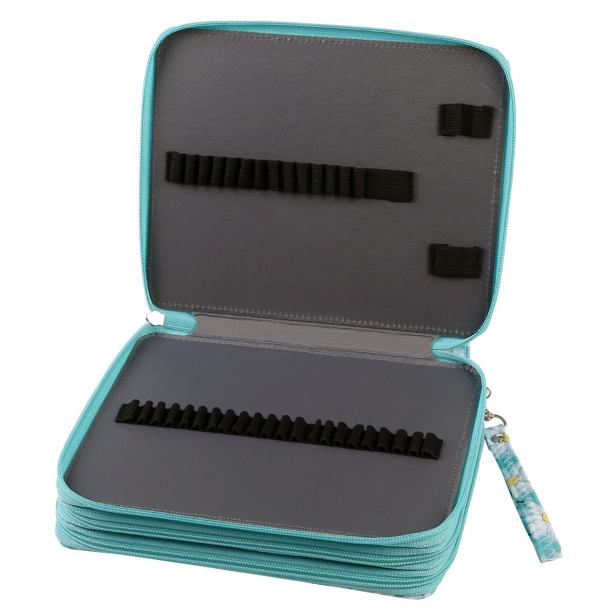 Lbxgap 124 Slots Pencil Case Organizer w/Removal Handle Strap