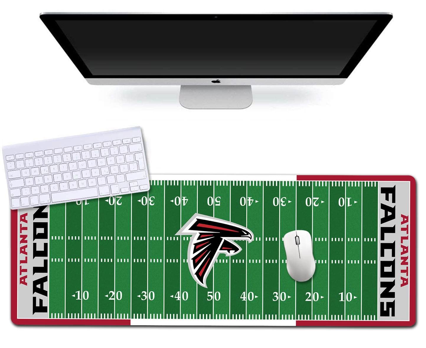 Large Gaming Mouse Pad, Mousepad with Non-Slip Rubber Base for Laptop Computer Desktop