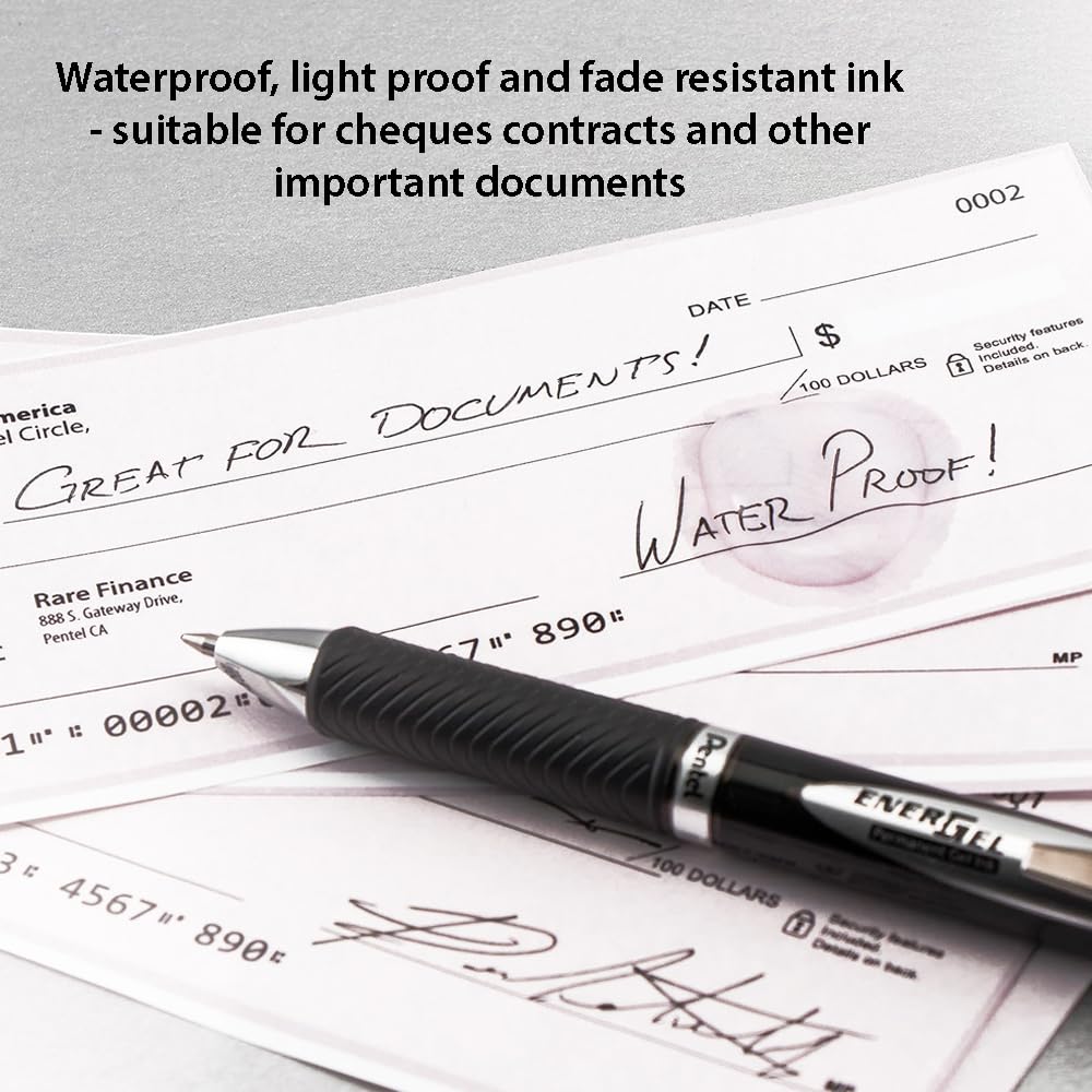 Pentel Refill Ink - For EnerGel PRO Permanent Gel Pen, (0.7mm) Medium Line, Blue Ink - LRP7-C