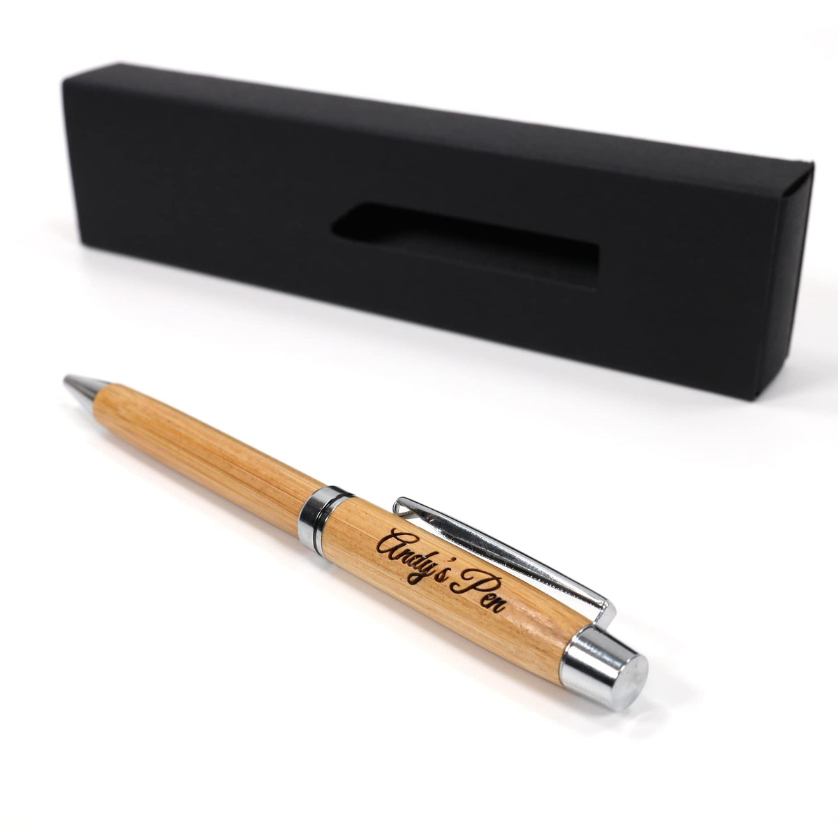 CustomDesign.Shop Personalized Custom Bamboo Eco Pen + Gift Box | Design A Truly Unique Present |