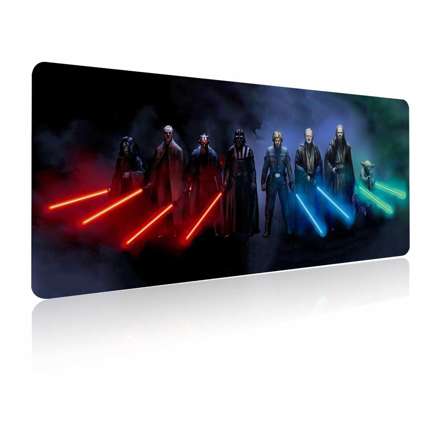 Extra Large Gaming Mouse Pad Custom Mousepad with Non-Slip Rubber Base,Stitched Edges Mouse