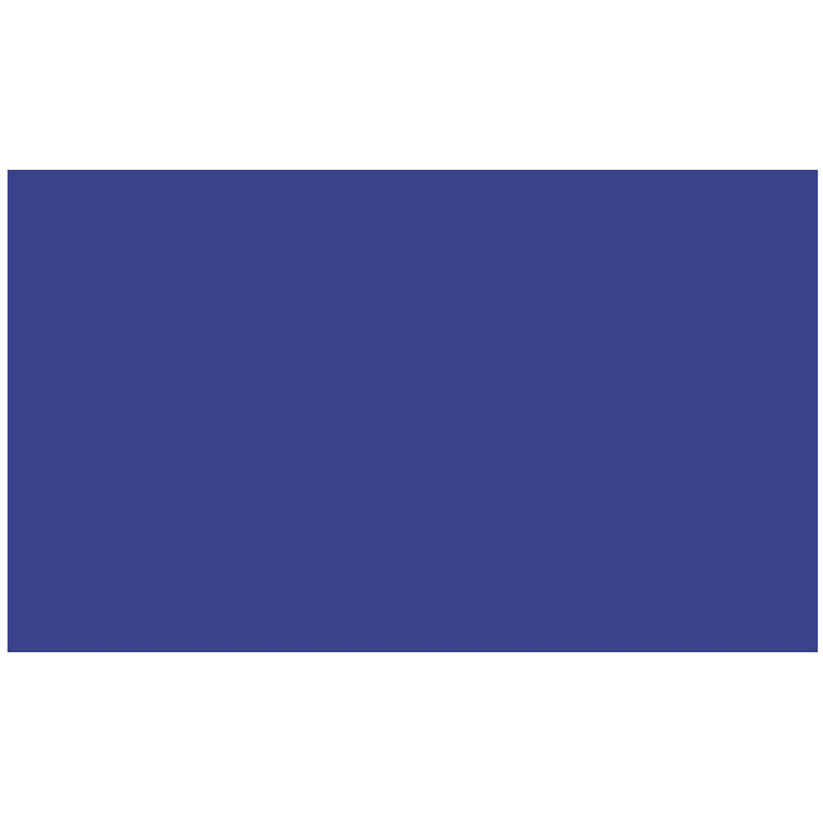 Colonial Cards: 150 Color Cardstock 3" x 5" Index Cards, Dark Blue, Unruled