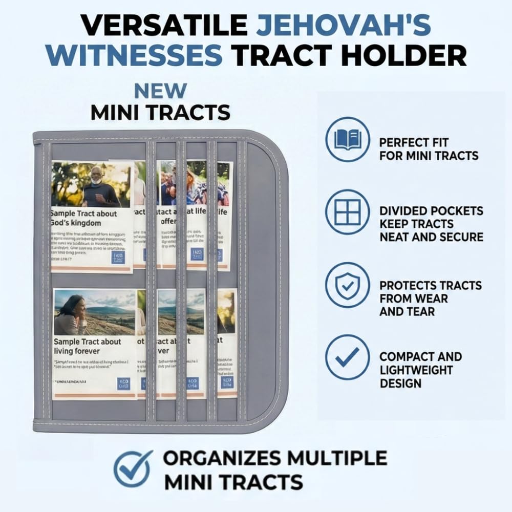 JW Magazine Tract Holder, Jehovah Witness Ministry Supplies, Field Service