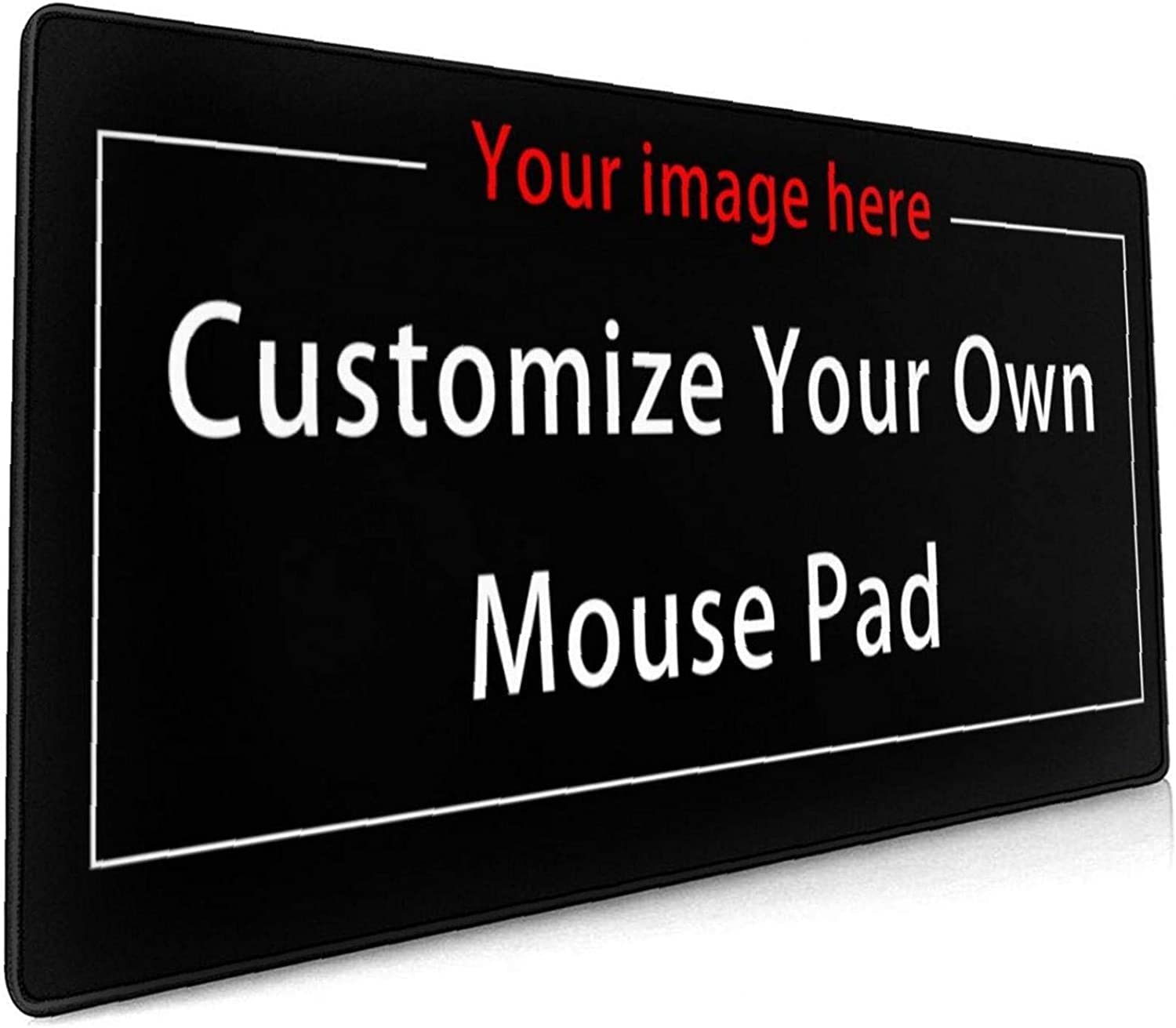Personalized XXL Mouse Pad Add Photo Picture Text Logo Art Design and Make Your Own Customized